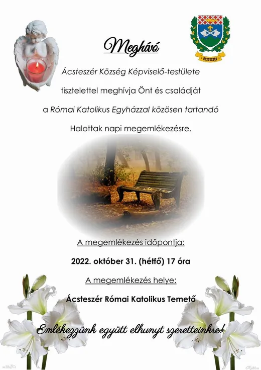 'Halottak napi megemlékezés' cikk borítóképe