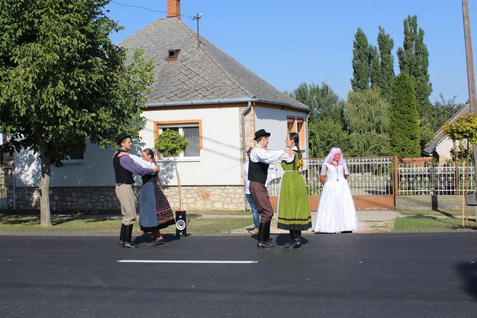 Szüreti felvonulás és utcabál